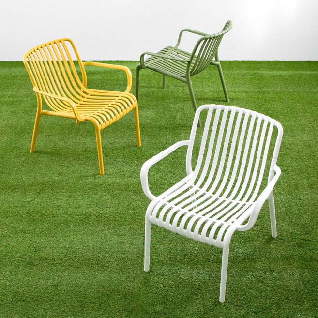 리사 라운지 체어 2개 실내 야외 테라스 카페 의자, 화이트