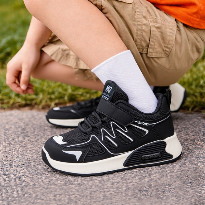 바이시유 키즈운동화 아동 발편한 주니어 신발 남아 여아 운동화 스니커즈 팡팡