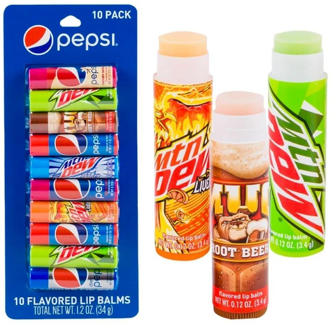 Taste 뷰티 펩시 10가지 립밤, Taste Beauty Pepsi 10가지 맛 립밤 ( - 쿠팡