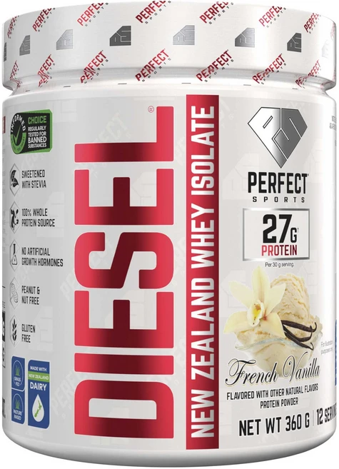 퍼펙트스포츠 디젤 뉴질랜드 웨이 아이솔레이트 프렌치 바닐라, 1개, 360g - 쿠팡