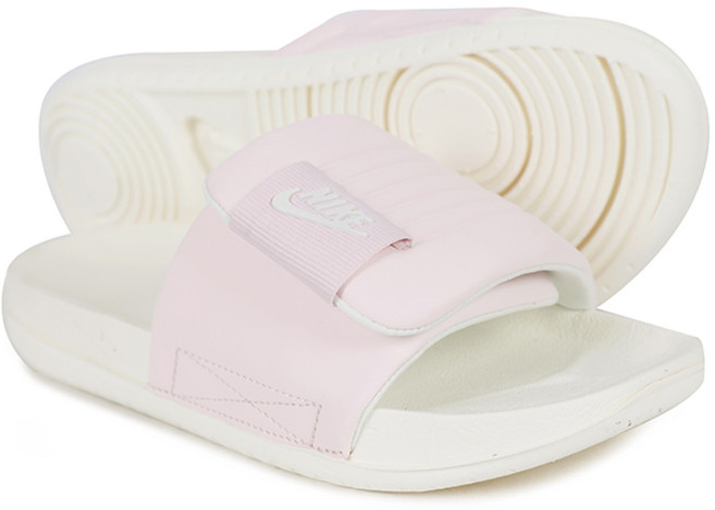 나이키 OFFCOURT ADJUST SLIDES 여성용 벨크로 발볼 발등 조절 스트랩 슬리퍼 슬라이드