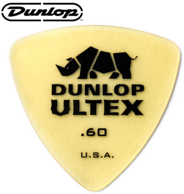 던롭 울텍스 트라이앵글 기타피크 0.60 mm 12개