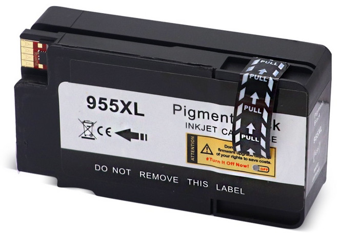 印彩 HP 955XL 相容墨水匣 適用於 7720 7730 7740 8210 8216 8710 8720 8725 8730, 黑色, 1個