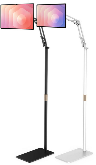 니케 Gcomfort 갤럭시탭 마그네틱 거치대 스탠드, 11|S7/S8/S9/S9FE/S10(FE), 블랙, 1개