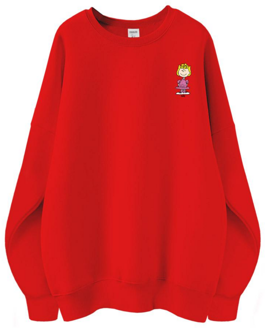 스누피 미니 피너츠 특양 오버핏 맨투맨