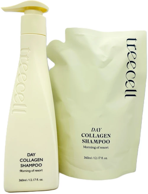 트리셀 데이 콜라겐 샴푸 모닝 오브 리조트 360ml, 2개 - 쿠팡