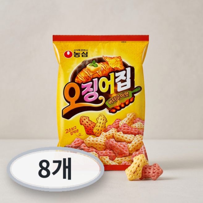 오징어집 버터구이맛, 78g, 8개