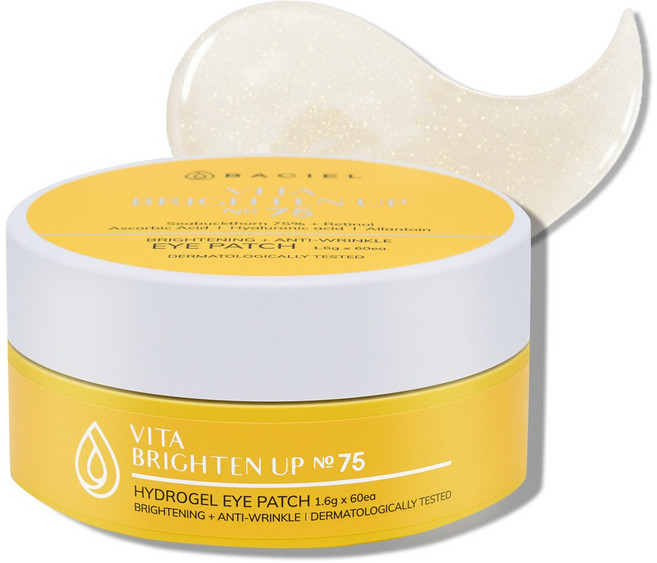 바시엘 비타민 레티놀 아이패치 다크서클 생기 아이팩, 1개, 60개입