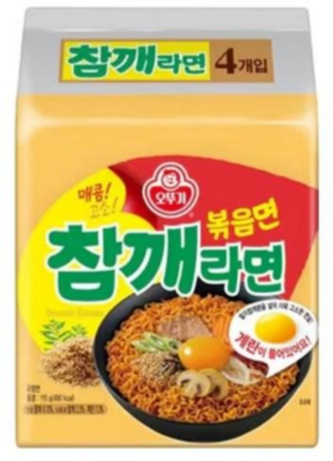 [달콤진] 오뚜기 참깨라면 볶음면, 1개