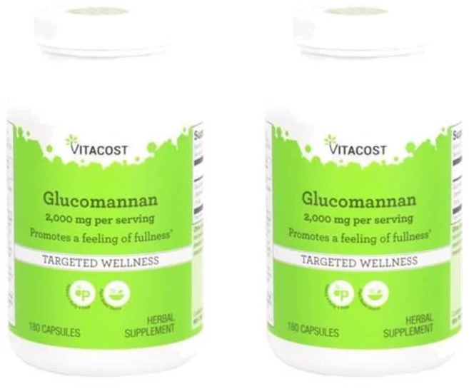 비타코스트 글루코만난 캡슐 180정, 2개 - 쿠팡