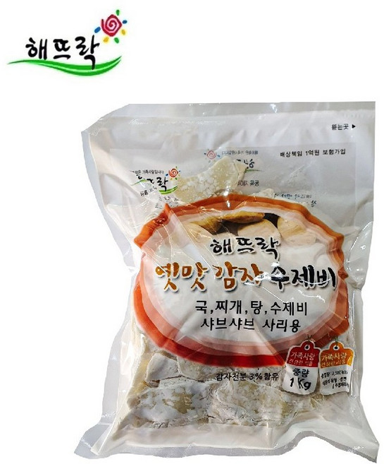 [해뜨락]옛맛감자수제비 1kg, 1개