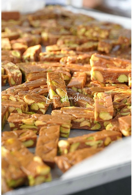 수제 카라멜 씨솔트 아몬드 토피캔디, 250g 피스타치오 토피, 250g, 1