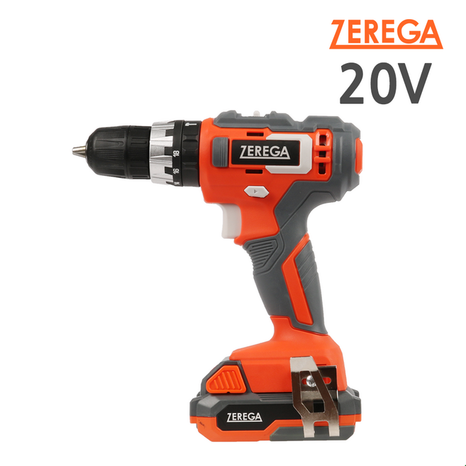 제르가 20v 충전드릴 전동드릴, 1개