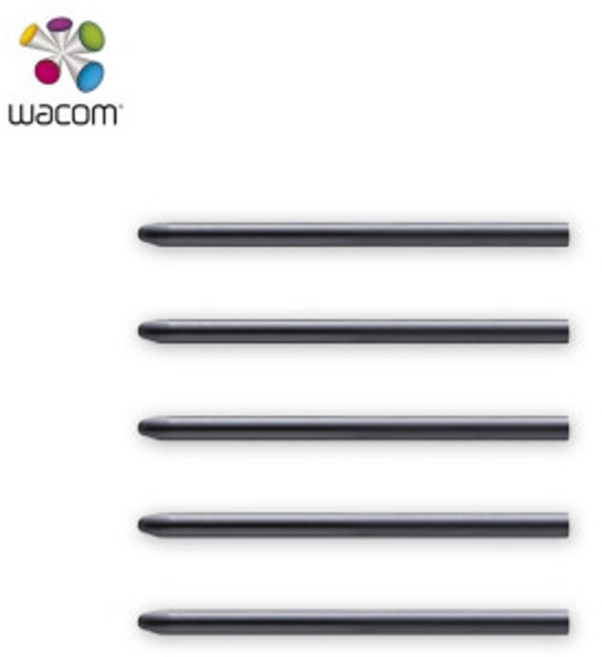 Wacom CTL472 CTl672 CTL400 CTL6100 PTH451 651 851용 표준 펜 펜촉 팁, [02] 5pcs