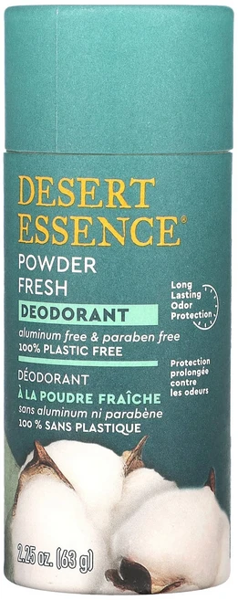 데저트 에센스 데오도란트 파우더 프레시 63g (2.25oz) DES-33239 - 쿠팡
