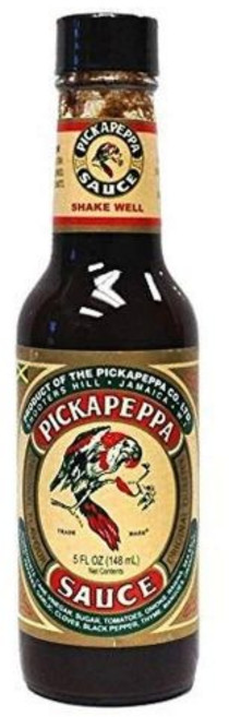 Pickapeppa 바베큐 소스 자메이카 피카페파 5온스 3개 묶음, 1팩, 148ml