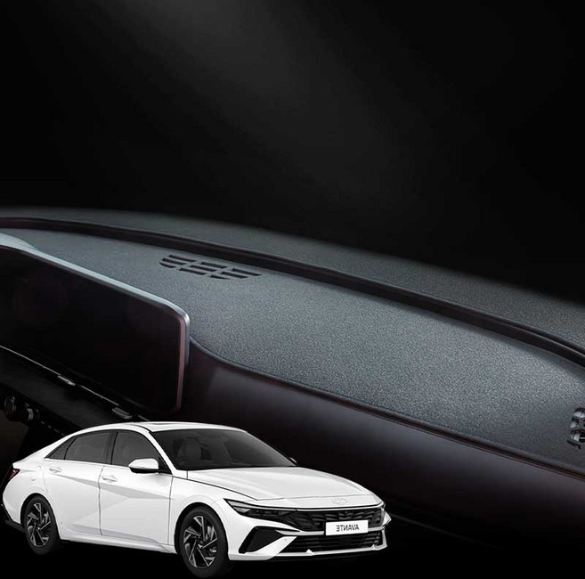 바겐 아반떼 마이크로 논슬립 대쉬보드커버, H17_아반떼CN7 센터스피커 유