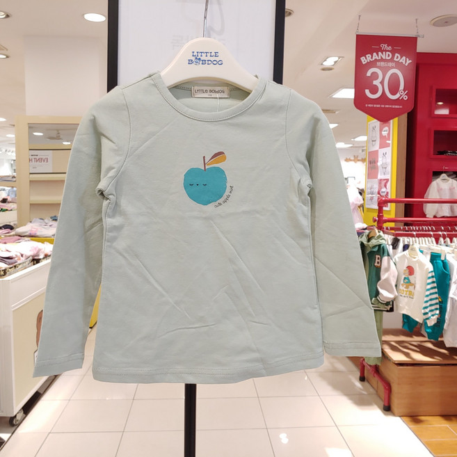 리틀밥독 봄이월 초특가 아동 키즈 토들러 세이 나염 전사 긴팔 티셔츠