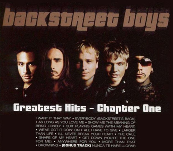 핫트랙스 BACKSTREET BOYS - GREATEST HITS: CHAPTER ONE
