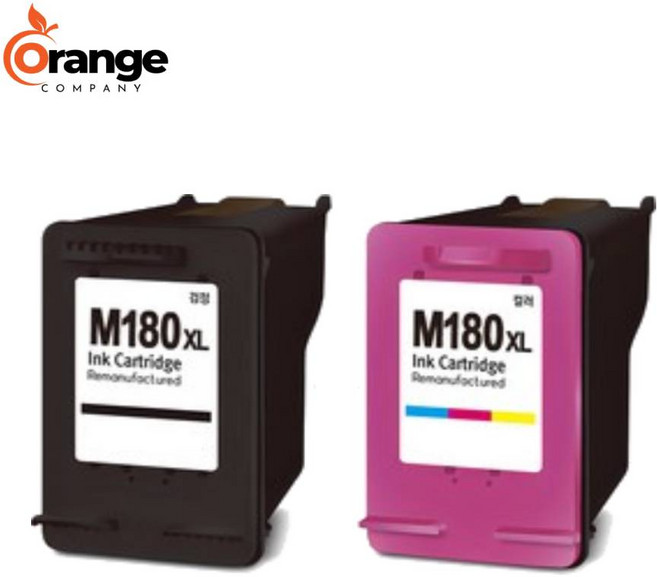 오렌지 삼성 M180 C180 세트 호환 재생 프리미엄 잉크 팩스기 M180XL 레이저 무한 출력 카트리지 사무용, 1개