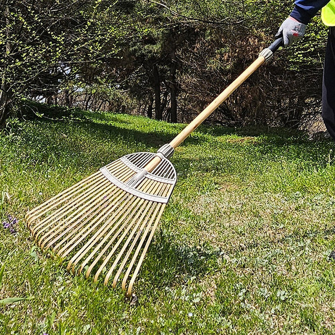 대형 2단 신형 대나무 갈쿠리 갈퀴 벌초 정원관리