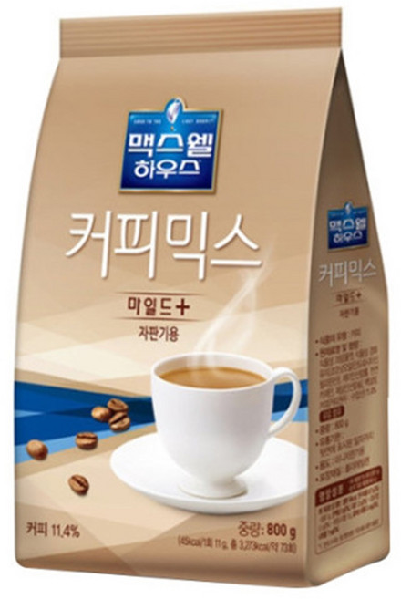 맥스웰 마일드 플러스 커피믹스 800gx10개, 800g, 1개입, 10개