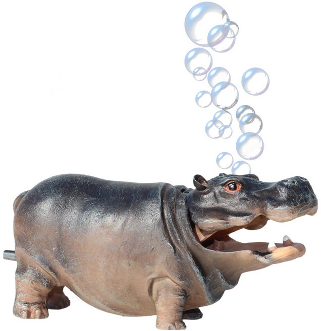 GMZZ 공기압 수조 장식 하마 공압 어항 기포 발생 공급기 수족관, 1개