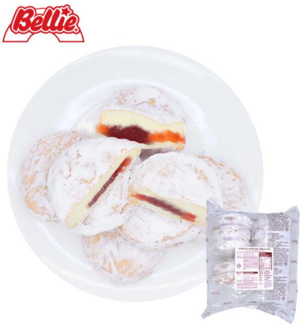 벨리 도너츠 반제 슈가 딸기 도넛 60g x 10ea 총 600g