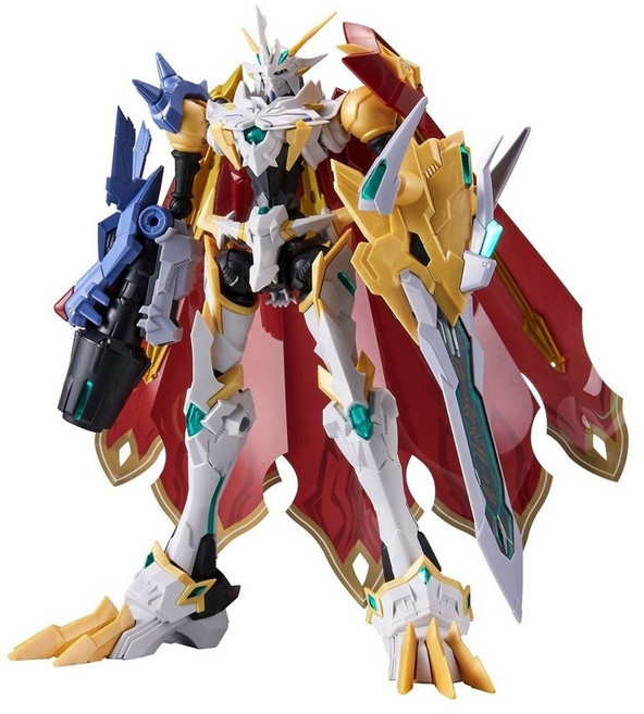 반다이 디지몬 오메가몬 X 항체 장식품 Figure-rise 블록 모형, 1개