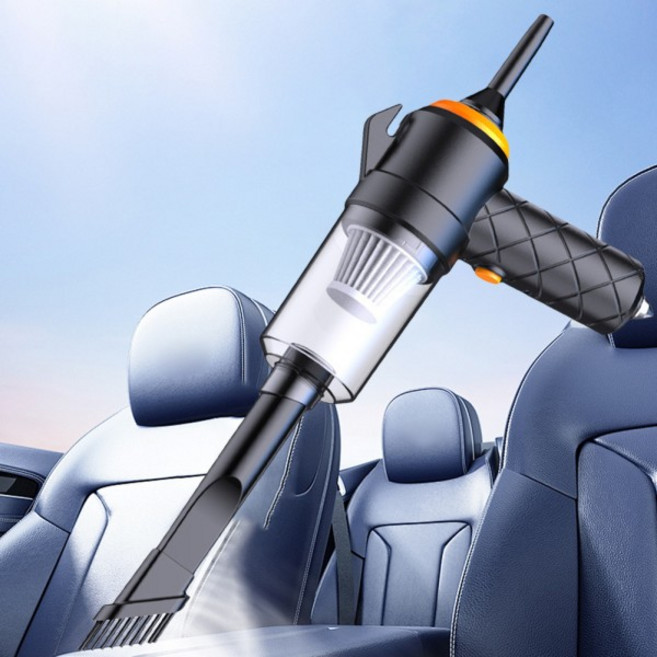 6in 1 블로잉 석션 자동차 청소기 타입-C 충전식 고출력 진공 다기능 가정 키보드, 01 빠른