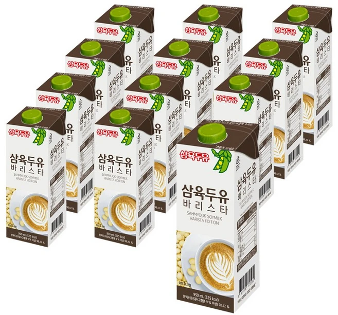 삼육 바리스타 두유, 12개, 950ml - 쿠팡