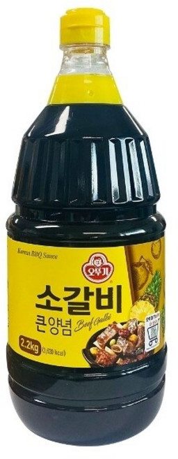 오뚜기 소갈비 큰양념, 2.2kg, 6개