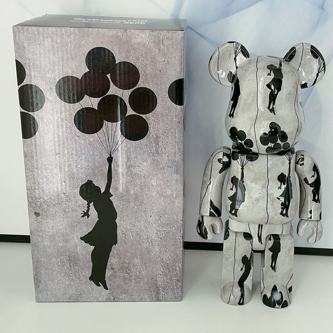 bearbrick400 인테리어 피규어 거실 조형 소품 디자인 베어 브릭, 77번, 1개