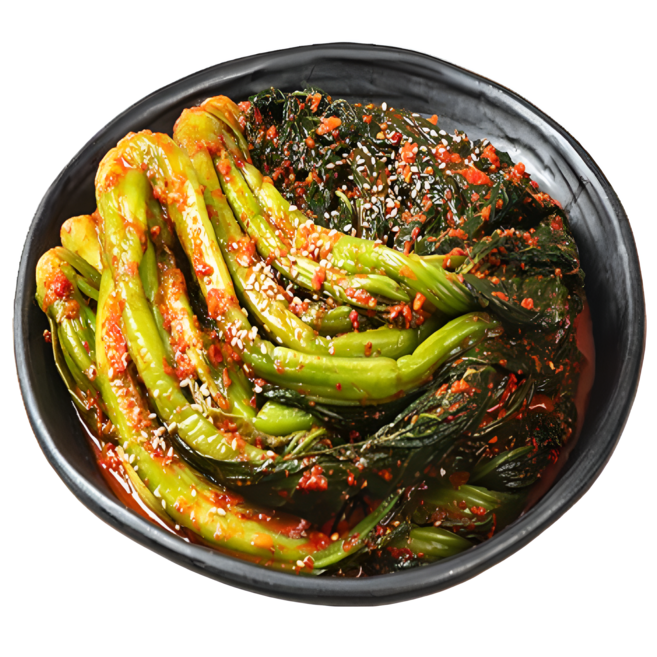 남도의 양념진한 국내산 전라도 여수 돌산 갓김치, 1개, 3kg