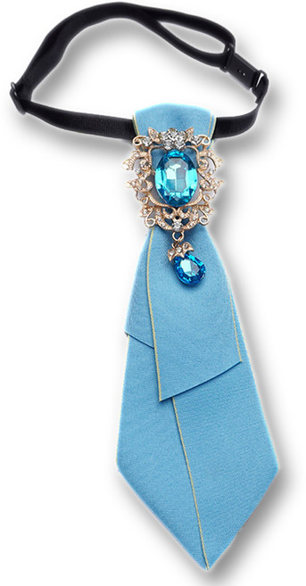 하이유니 [긱시크룩] 서머셋 브로치포인트 패션 클립 넥타이