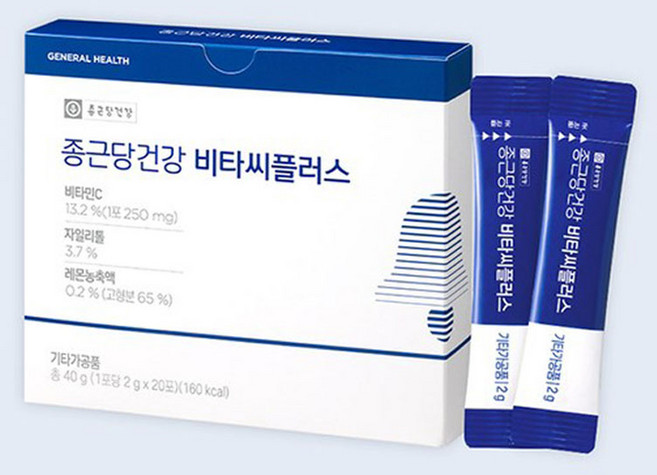 종근당건강 비타씨 플러스, 40g, 10개