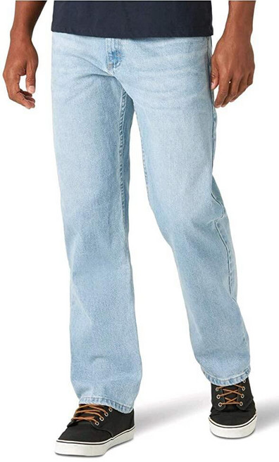 Wrangler 남성용 스트레이트 블루., 기본 옵션