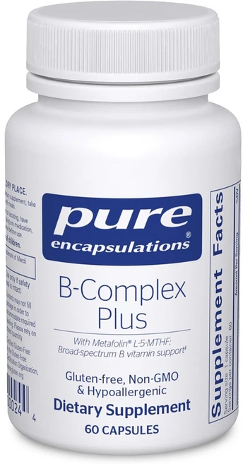 Pure Encapsulations B6 Complex 퓨어 인캡슐레이션 비타민 B 콤플렉스 60정, 1개 - 쿠팡
