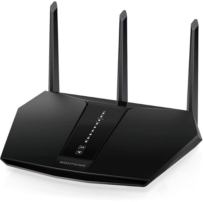 넷기어 WiFi 6 라우터(RAX30) 5스트림 듀얼 밴드 기가비트 라우터 AX2400 무선 속도(최대 2 4Gbps) 최대 2 000평방피트 커버리지 및 20개, AX2400 WiFi 6 5 Streams