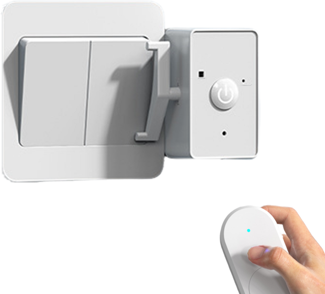 무선 원격 스위치 스마트 스위치 불끄는 스위치 원격불끄기스위치, 스타일A흰색, 1개