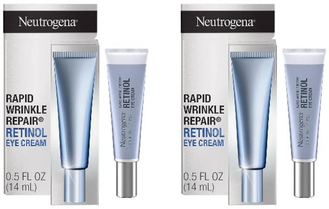 Neutrogena 뉴트로지나 래피드 링클 리페어 레티놀 아이크림 14ml 2팩 - 쿠팡