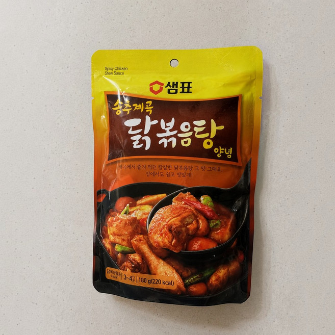 샘표 송추계곡 닭볶음탕 양념, 180g, 12개
