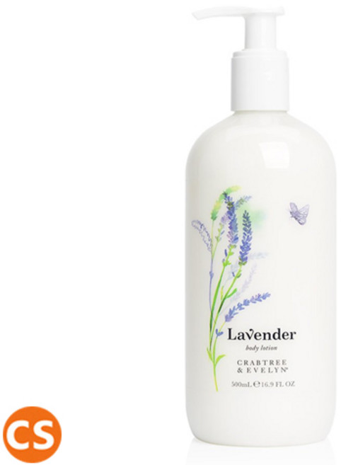 (타임세일) 크랩트리 앤 에블린 라벤더 바디로션 Crabtree & Evelyn Body Lavender Body Lotion 500ML, 1개