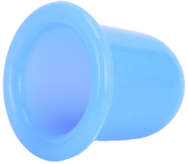 진공 실리콘 마사지 부항 안티 셀룰라이트 바디 통증 완화 테라피 컵 도우미 건강 관리, 01 Blue - 쿠팡