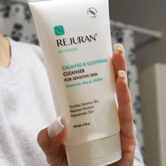 REJURAN 麗珠蘭 舒緩修護洗顏乳 150mL 適用於敏感肌, 1個, 高濃度PDRN舒緩修護洗顏乳-現