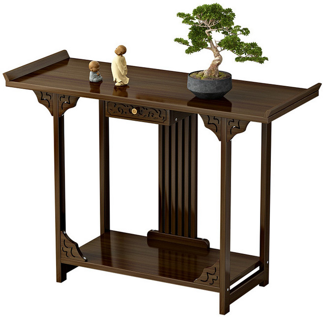 거실 현관 테이블 인테리어 현관 복도 거실 현관콘솔 책장 장식장, A100cm