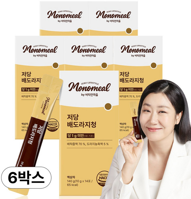 비타민마을 모노밀 알룰로스 저당 배도라지청 스틱, 84개, 10g