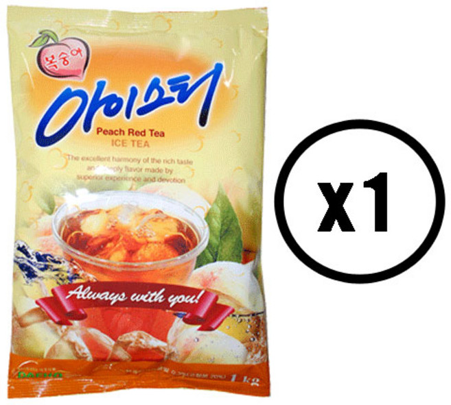 대호 복숭아 아이스티 고형차, 1kg, 1개입, 1개, 1kg
