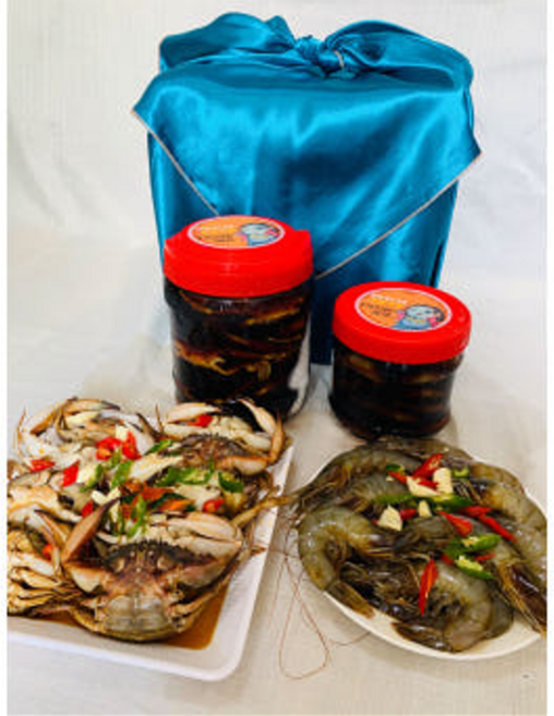수제 새우장 돌게장 간장게장 2kg 대하장 1kg 세트 천안언니네, 1개, 3L