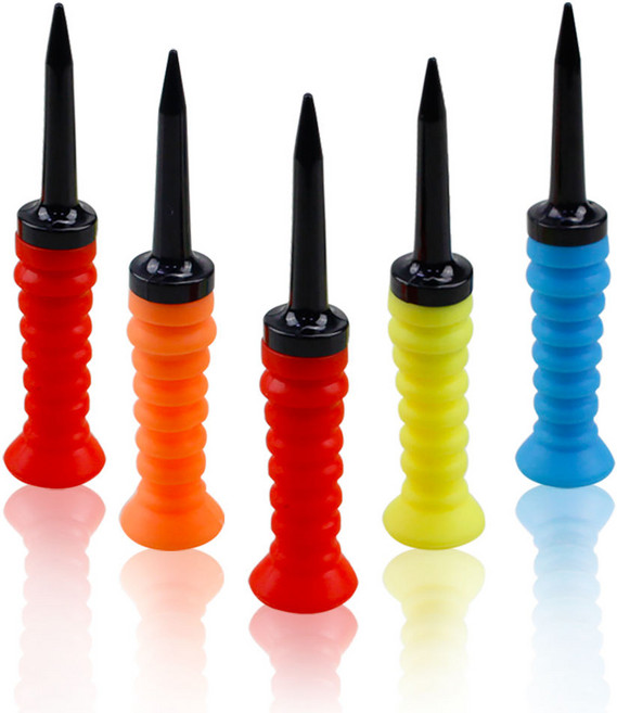 카시야골프 엘라스틱 싱글 골프티 4p, 랜덤발송